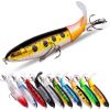 10pcs 1set 35g 14cm Topwater Fishing Lure Kit With Lifelike Swiveling Tail Vibrant Realistic Bait For Freshwater & Saltwater